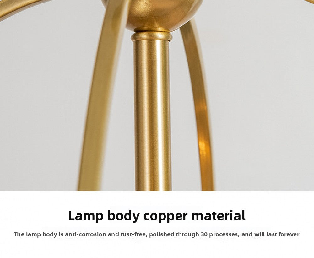 American Style Light Luxury Chandelier Simple Post-modern Cloakroom Bedroom Distinctive Creative Restaurant Study Aisle Chandelier