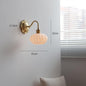 New French Style Vintage Vintage Brass Wall Lamp American Style Bedside Away Entrance Bedroom Mirror Front Makeup Table Lamp