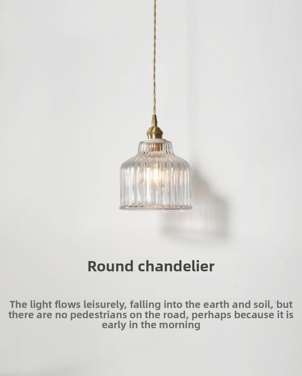 Japanese Style Glass Pendant Light Simple Modern Bedroom Bedside Entrance Corridor Bar Counter Balcony Bay Window Restaurant Homestay Lighting