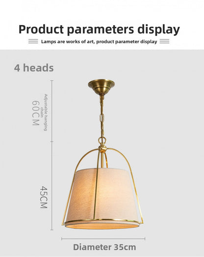 American Style Light Luxury Chandelier Simple Post-modern Cloakroom Bedroom Distinctive Creative Restaurant Study Aisle Chandelier