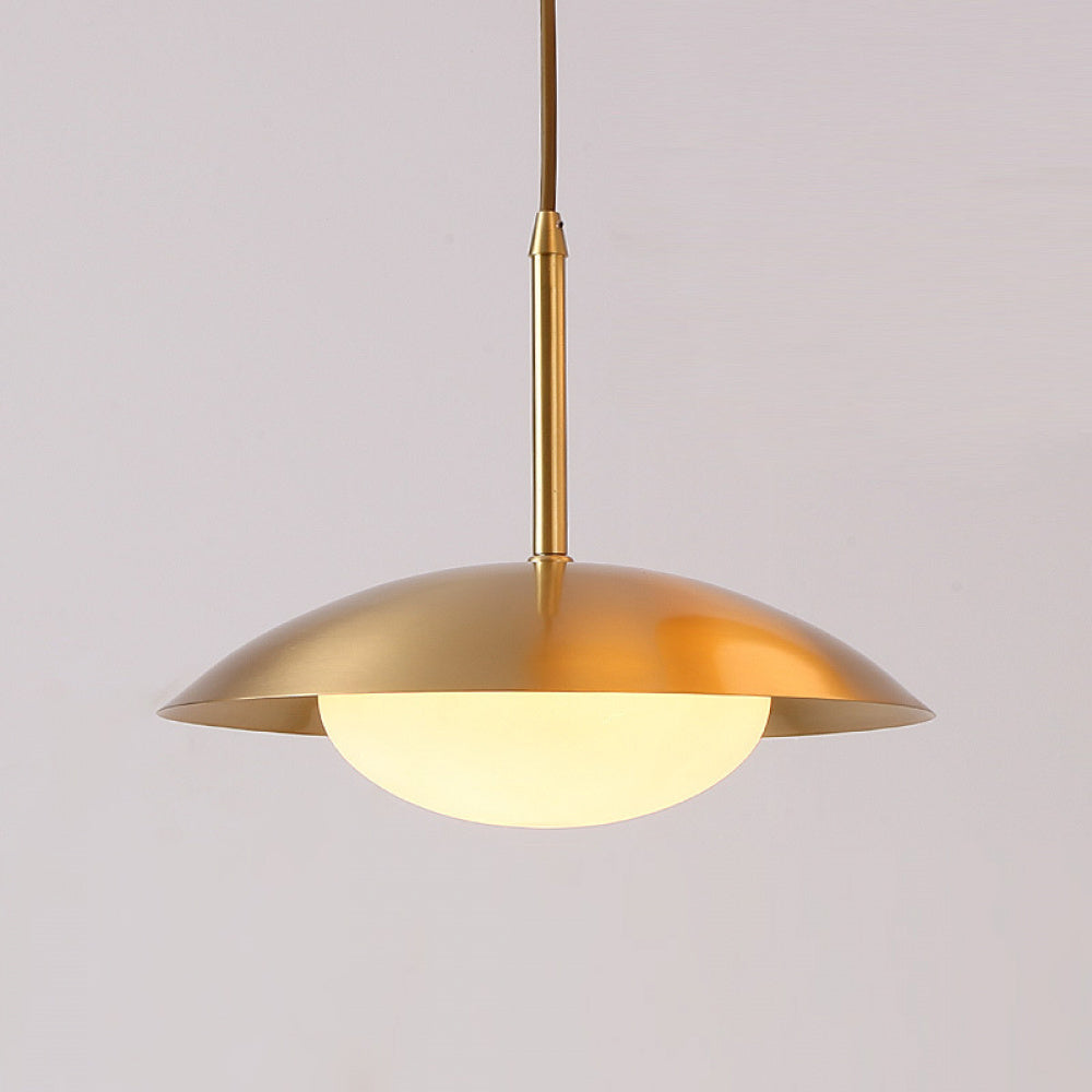 Restaurant Pendant Light Rectangular Nordic Brass Pendant Light Modern Creative Art Industrial Style Bar Round Dining Pendant Light