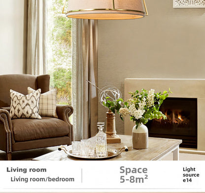 American Style Light Luxury Chandelier Simple Post-modern Cloakroom Bedroom Distinctive Creative Restaurant Study Aisle Chandelier