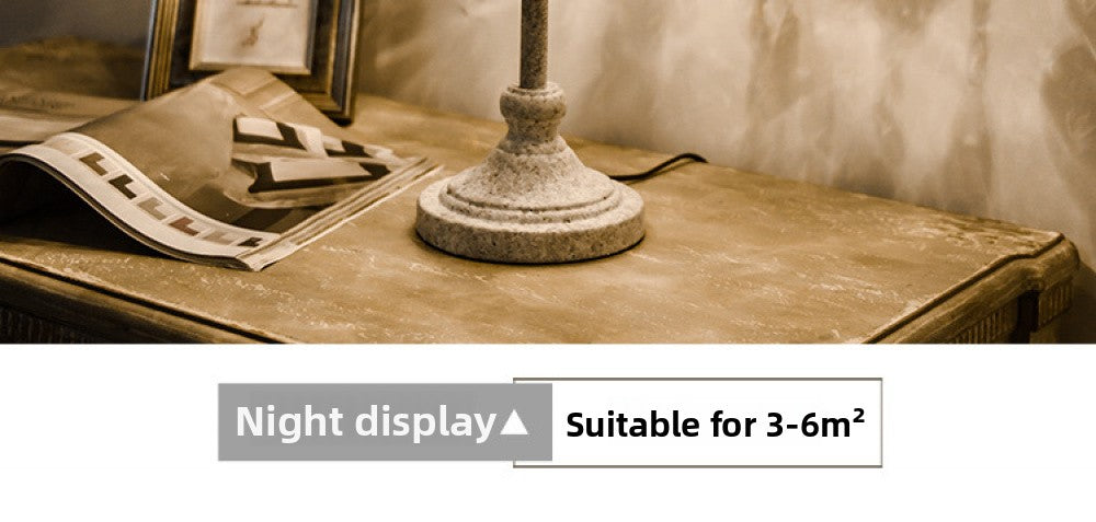 American Country Style Table Lamp Living Room Standing Crystal Table Lamp Creative Retro White French Simple Study Bedroom Bedside Lamp