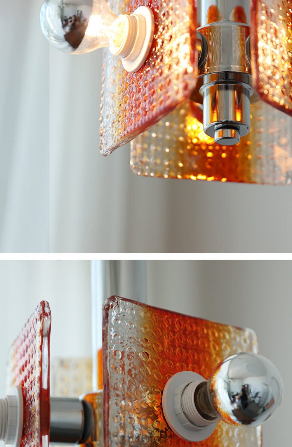 Bauhaus Chrome Silver Bedroom Bedside Pendant Light Designer Model Room Balcony Light Simple Dining Room Bar Pendant Light