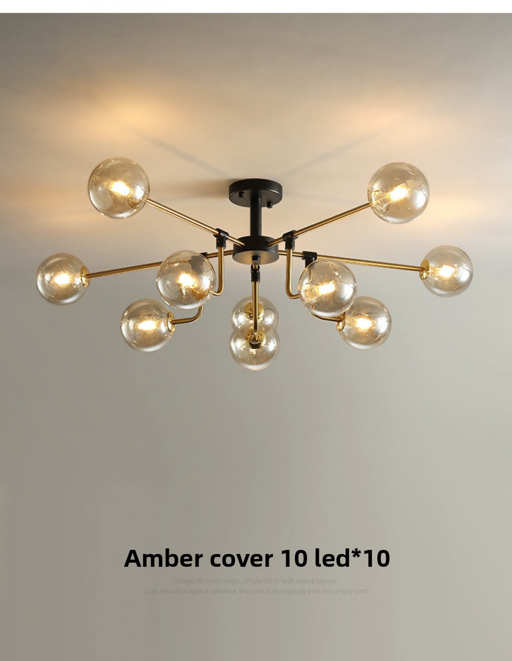 Nordic Lighting Simple Living Room Lamp Modern Style Designer Creative Light Luxury Bedroom Study Dining Room Magic Bean Pendant Light