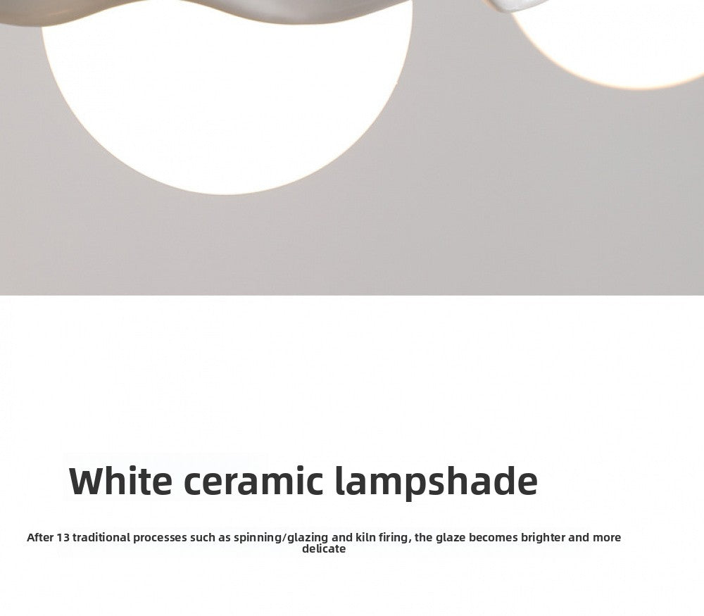 Vintage Living Room Chandelier Ceiling Light Luxury Elegant High-end Palace Style All-copper Ceramic Lighting Dining Room Master Bedroom Lamp