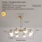 Vintage Living Room Chandelier Ceiling Light Luxury Elegant High-end Palace Style All-copper Ceramic Lighting Dining Room Master Bedroom Lamp