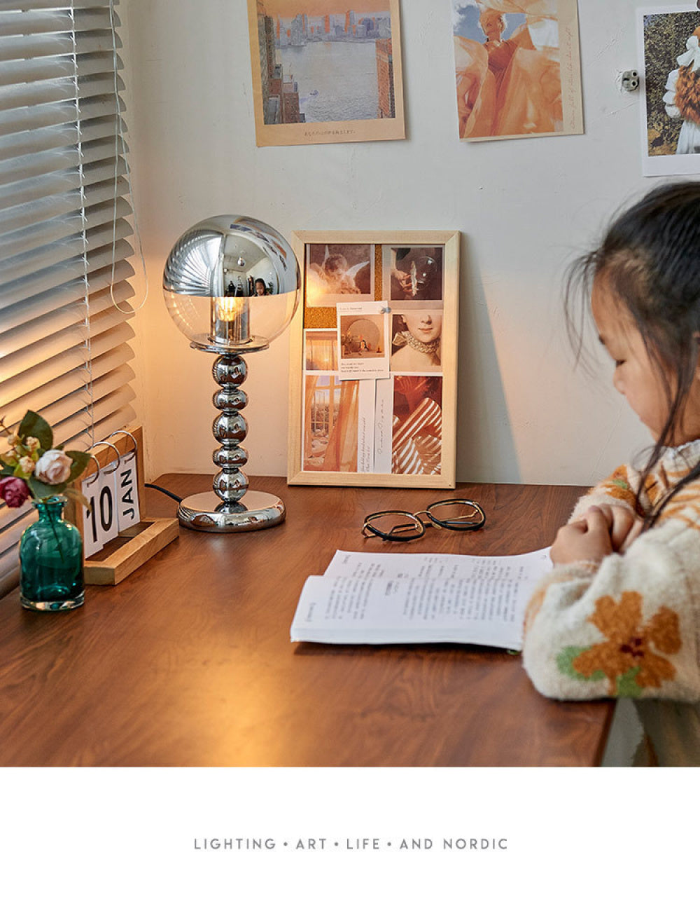 Bauhaus Chrome Silver Bedroom Bedside Pendant Light Designer Model Room Balcony Light Simple Dining Room Bar Pendant Light