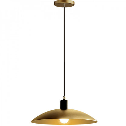 Nordic Single Pendant Dining Room Chandelier Simple Round Bedroom All-Copper Lamp Fashion Creative Bar Brass Small Pendant Light