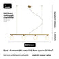 Restaurant Pendant Light Nordic Simple Modern Dining Room Living Room Light Creative Personality Bedroom Bar Light All Copper 2019 New Model