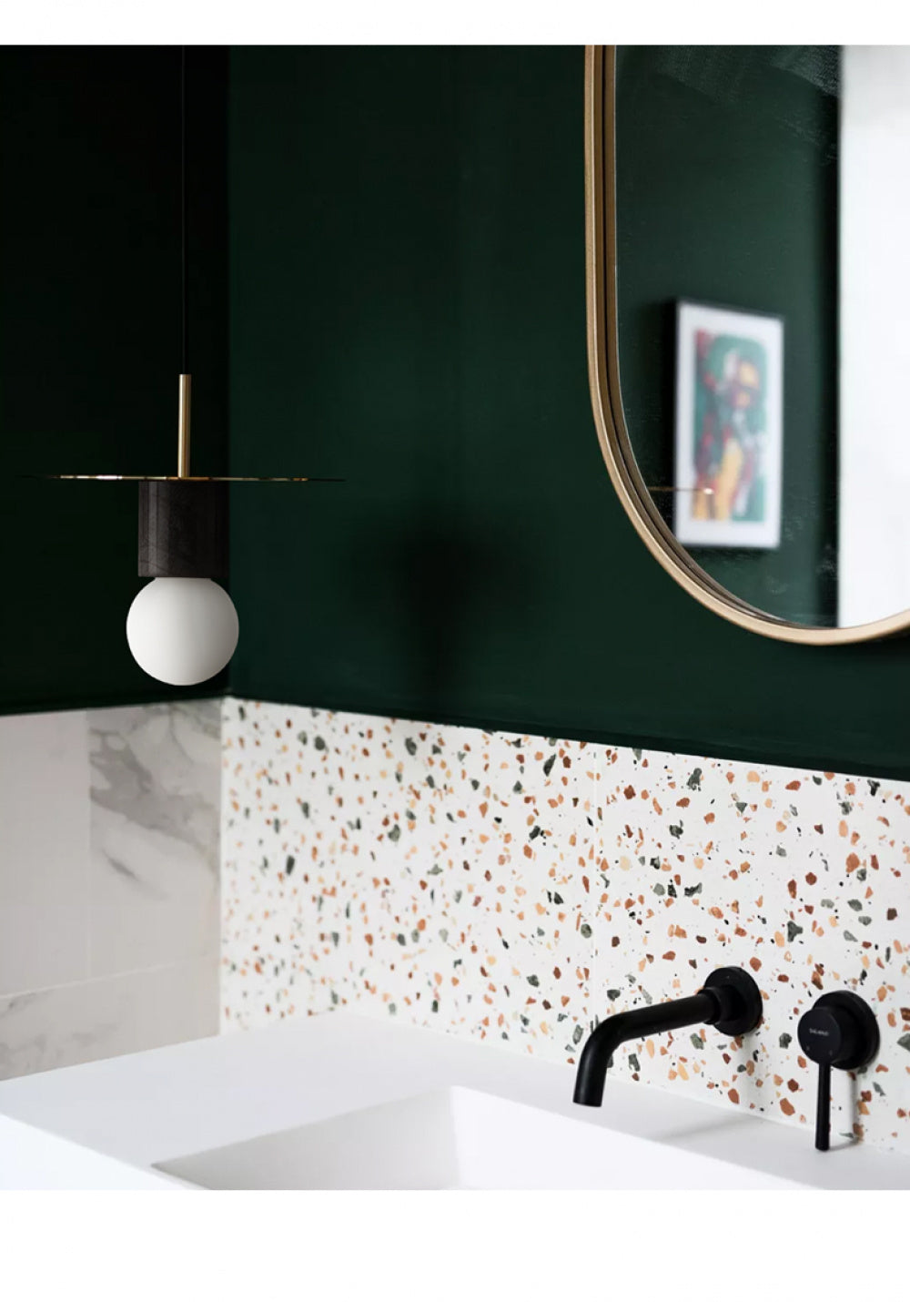 Nordic INS Internet Celebrity Designer Restaurant Bar Small Pendant Light Single Head Creative Personality Light Luxury Bedroom Bedside Lamp