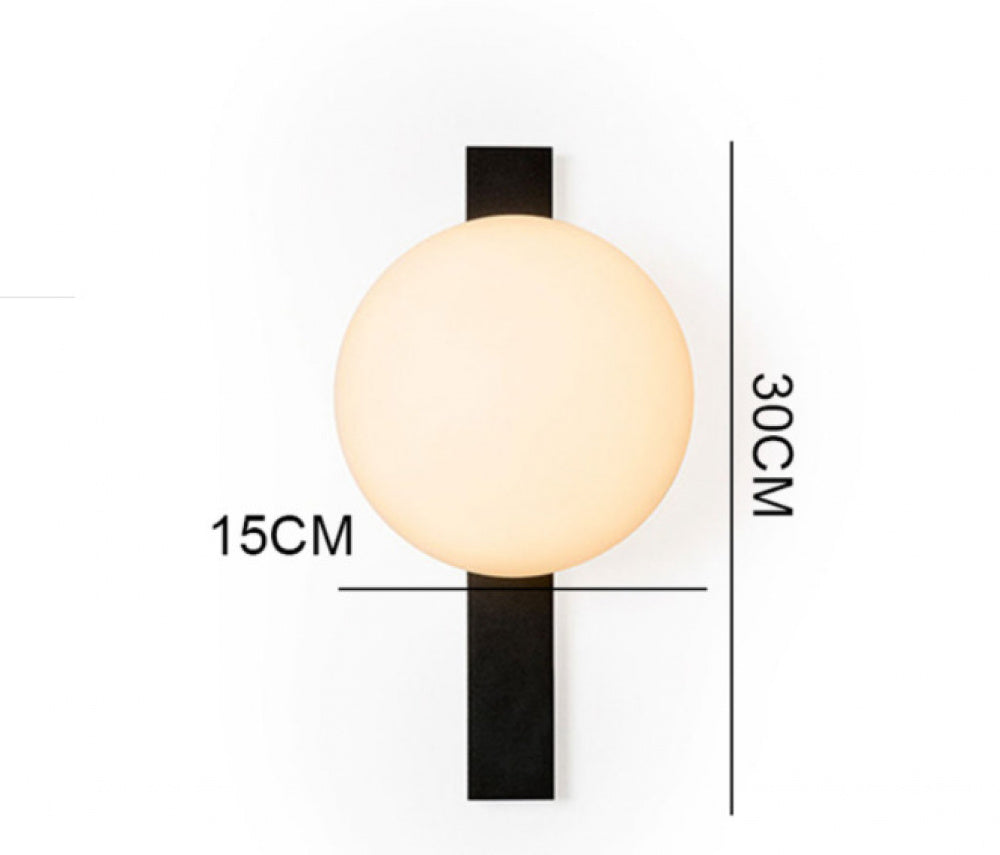 All-Copper Designer Wall Lamp Minimalist Style for Living Room Hotel Bedroom