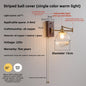Nordic Japanese Style Bedroom Bedside Wall Lamp Copper Color Retro Simple Stair Aisle Lamp Living Room TV Background Wall Wall Lamp