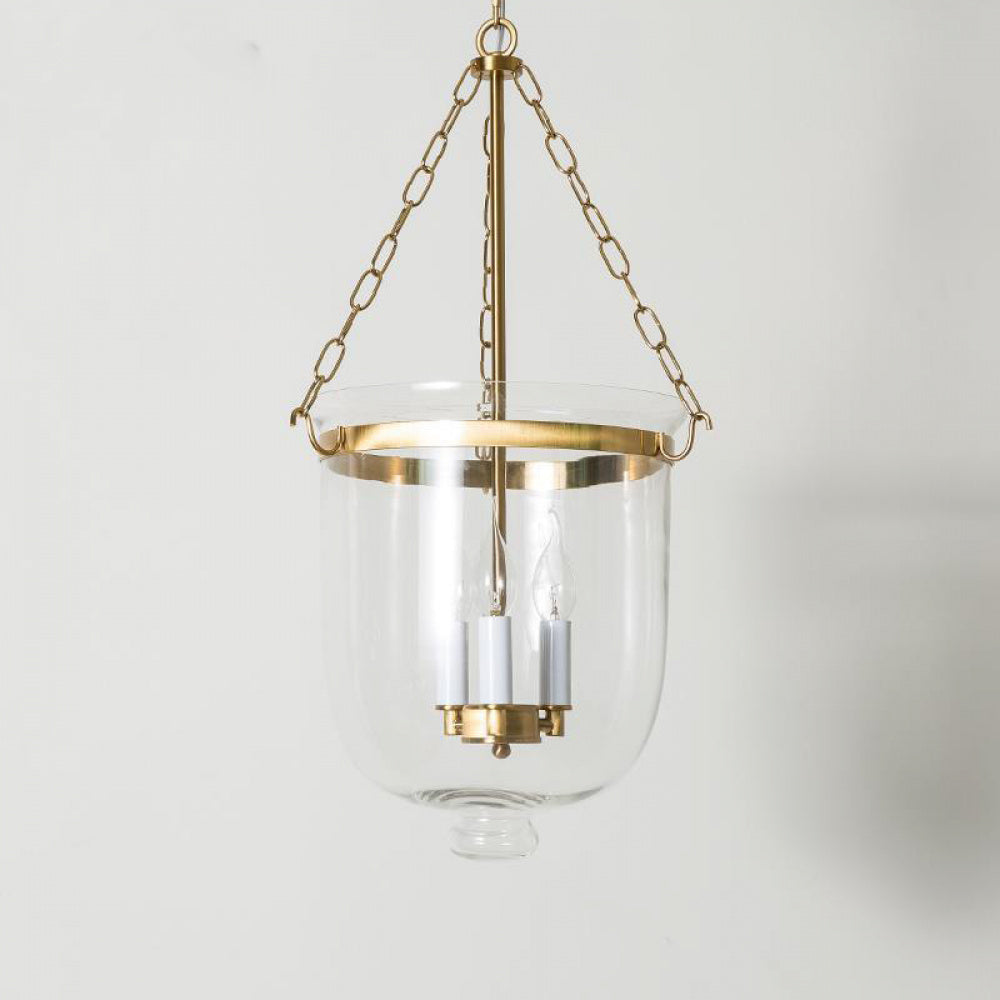 In Stock American Style Restaurant Pendant Light Dining Table Creative Light Luxury Postmodern Glass Hallway Light Entrance Hallway American Style Pendant Light