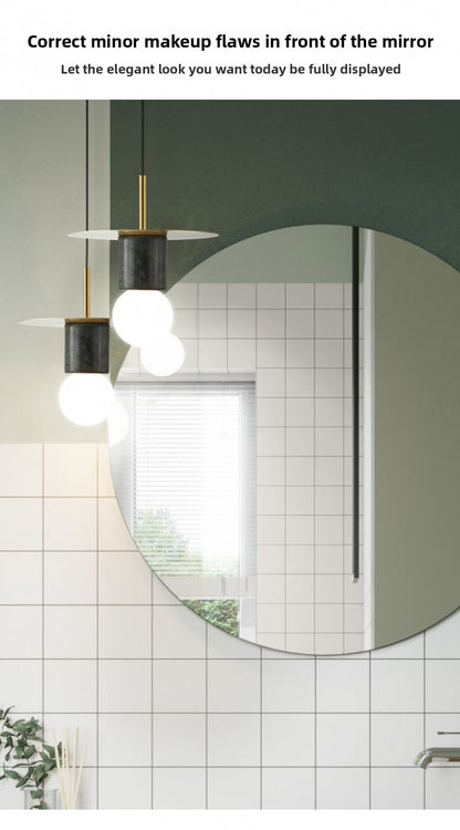 Nordic INS Internet Celebrity Designer Restaurant Bar Small Pendant Light Single Head Creative Personality Light Luxury Bedroom Bedside Lamp