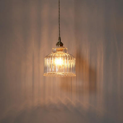 Japanese Style Glass Pendant Light Simple Modern Bedroom Bedside Entrance Corridor Bar Counter Balcony Bay Window Restaurant Homestay Lighting