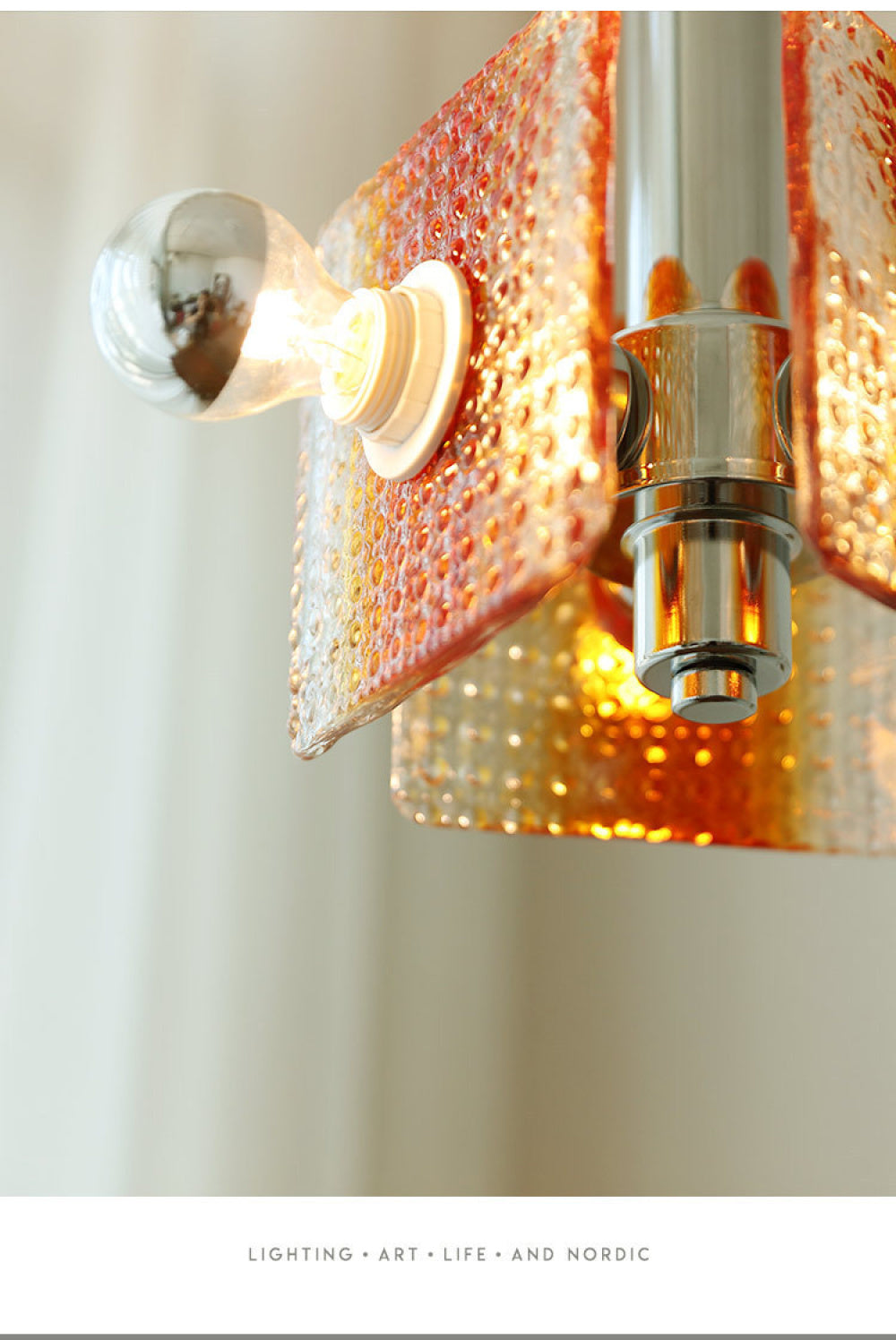 Bauhaus Chrome Silver Bedroom Bedside Pendant Light Designer Model Room Balcony Light Simple Dining Room Bar Pendant Light