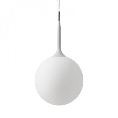 Simple Modern Round Glass Dining Room Pendant Light Nordic Bedroom Bedside Bar Combination Art Duplex Staircase Lighting