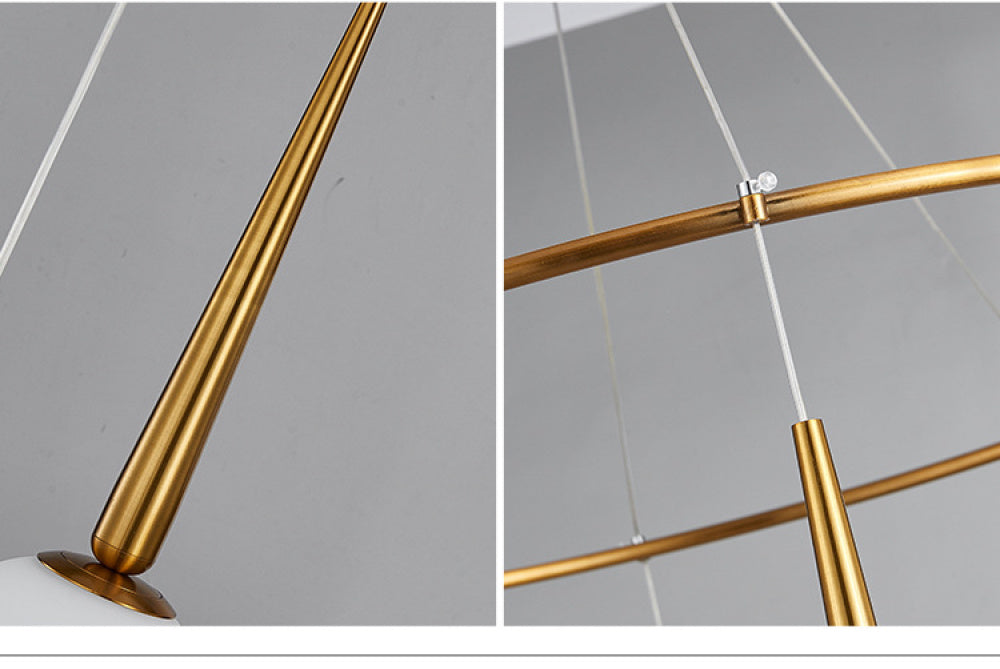 Staircase Chandelier for Duplex, Nordic Loft, Sloping Ceiling, Mezzanine, High Ceiling Villa, Mid-Level, Rotating Staircase, Long Chandelier