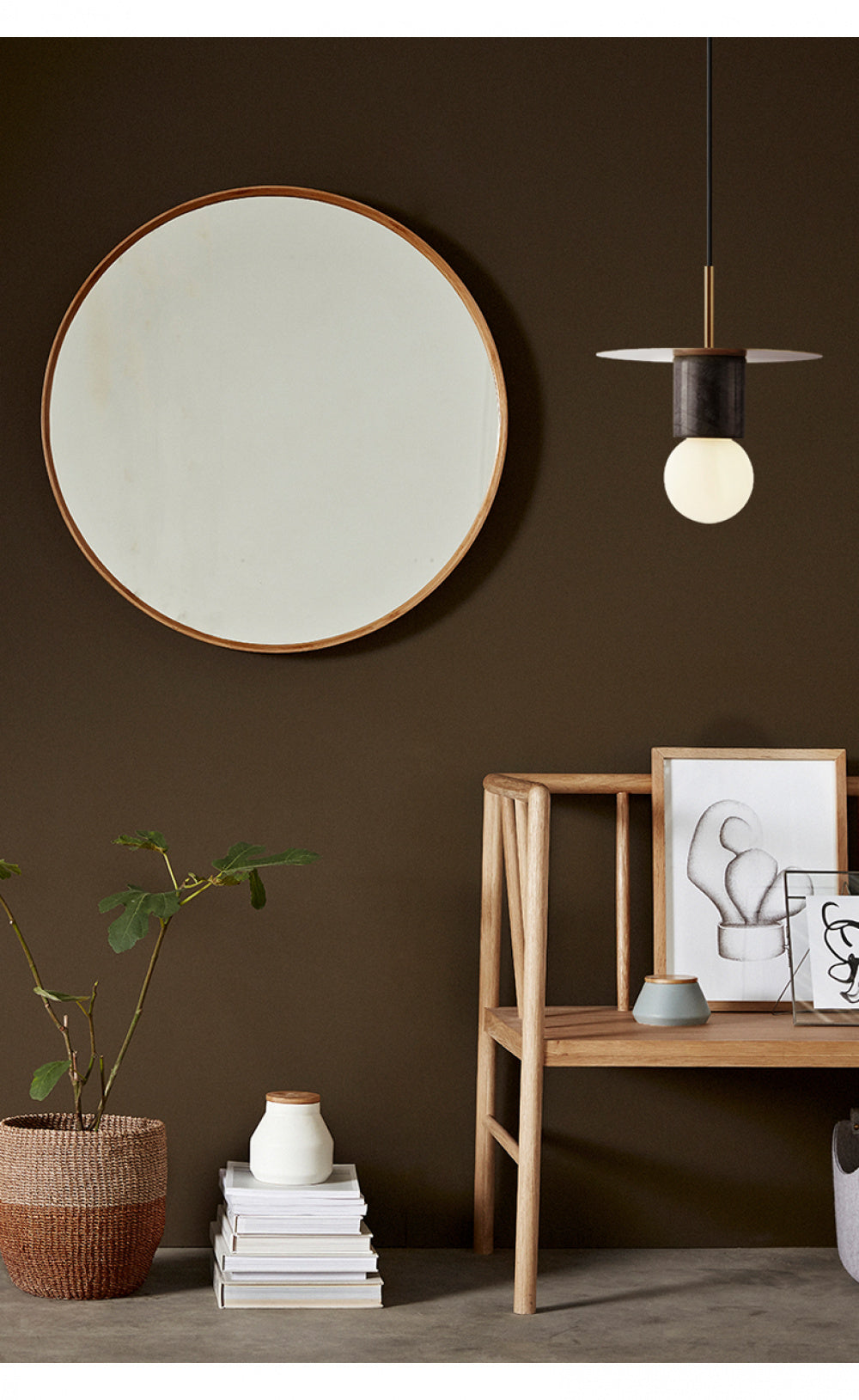 Nordic INS Internet Celebrity Designer Restaurant Bar Small Pendant Light Single Head Creative Personality Light Luxury Bedroom Bedside Lamp