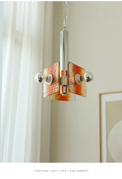 Bauhaus Chrome Silver Bedroom Bedside Pendant Light Designer Model Room Balcony Light Simple Dining Room Bar Pendant Light