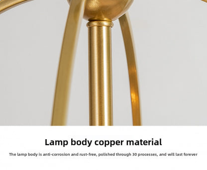 American Style Light Luxury Chandelier Simple Post-modern Cloakroom Bedroom Distinctive Creative Restaurant Study Aisle Chandelier