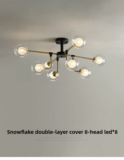 Nordic Lighting Simple Living Room Lamp Modern Style Designer Creative Light Luxury Bedroom Study Dining Room Magic Bean Pendant Light