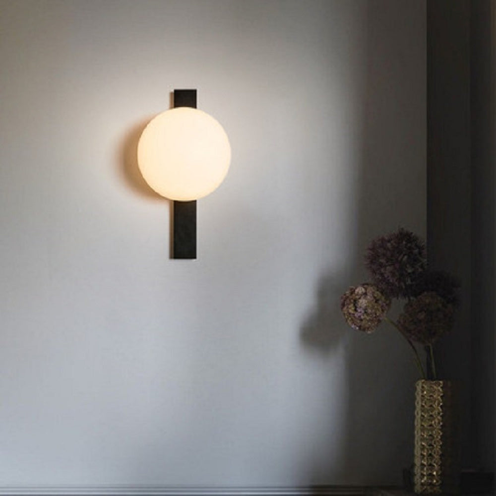 All-Copper Designer Wall Lamp Minimalist Style for Living Room Hotel Bedroom
