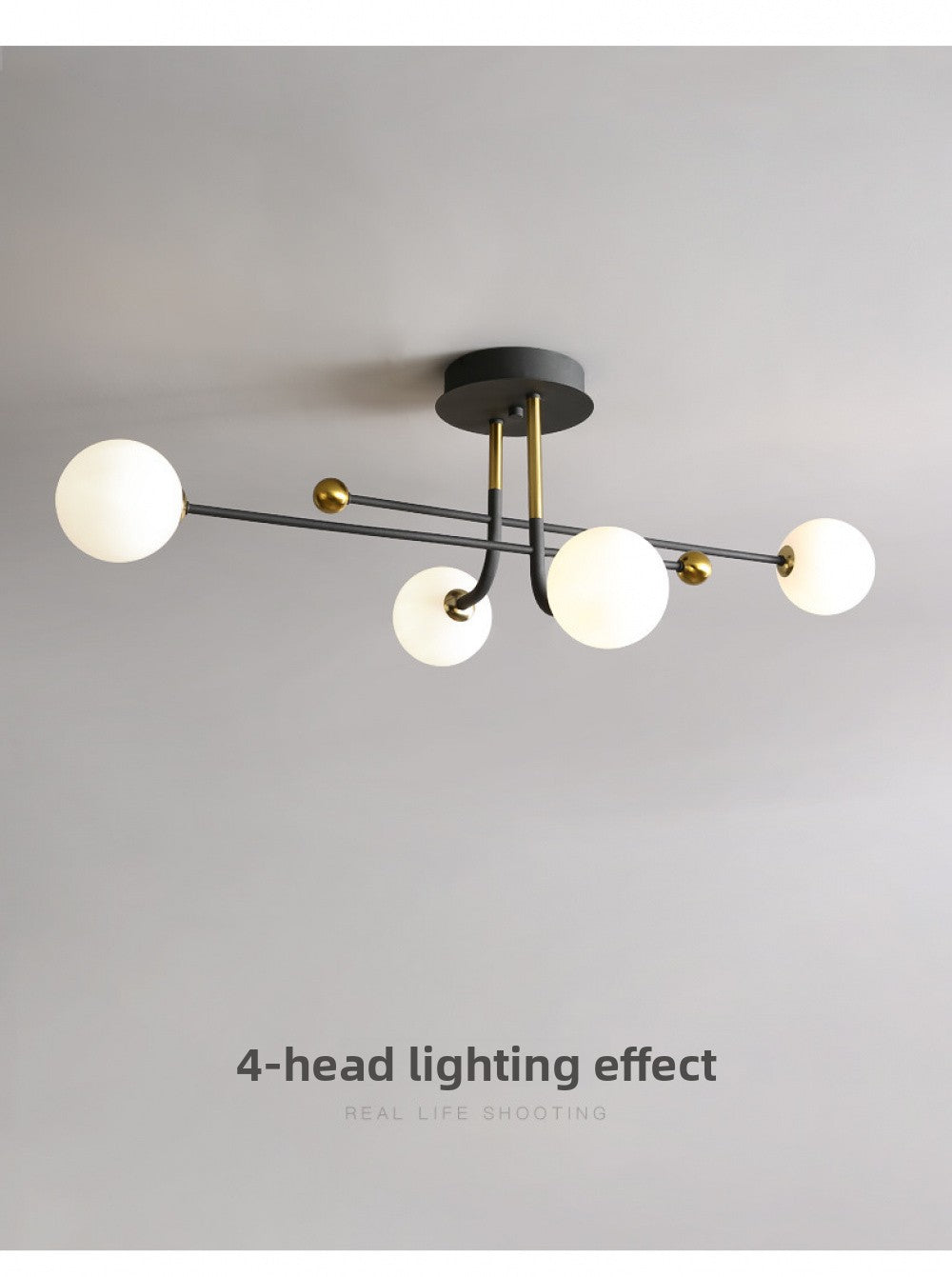 Nordic Ceiling Light Simple Modern Dining Room Living Room Light Elegant Italian Minimalist Creative Magic Bean Light Light Luxury Bedroom Light