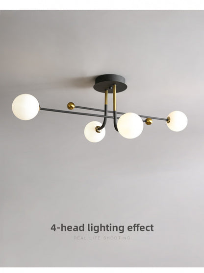 Nordic Ceiling Light Simple Modern Dining Room Living Room Light Elegant Italian Minimalist Creative Magic Bean Light Light Luxury Bedroom Light