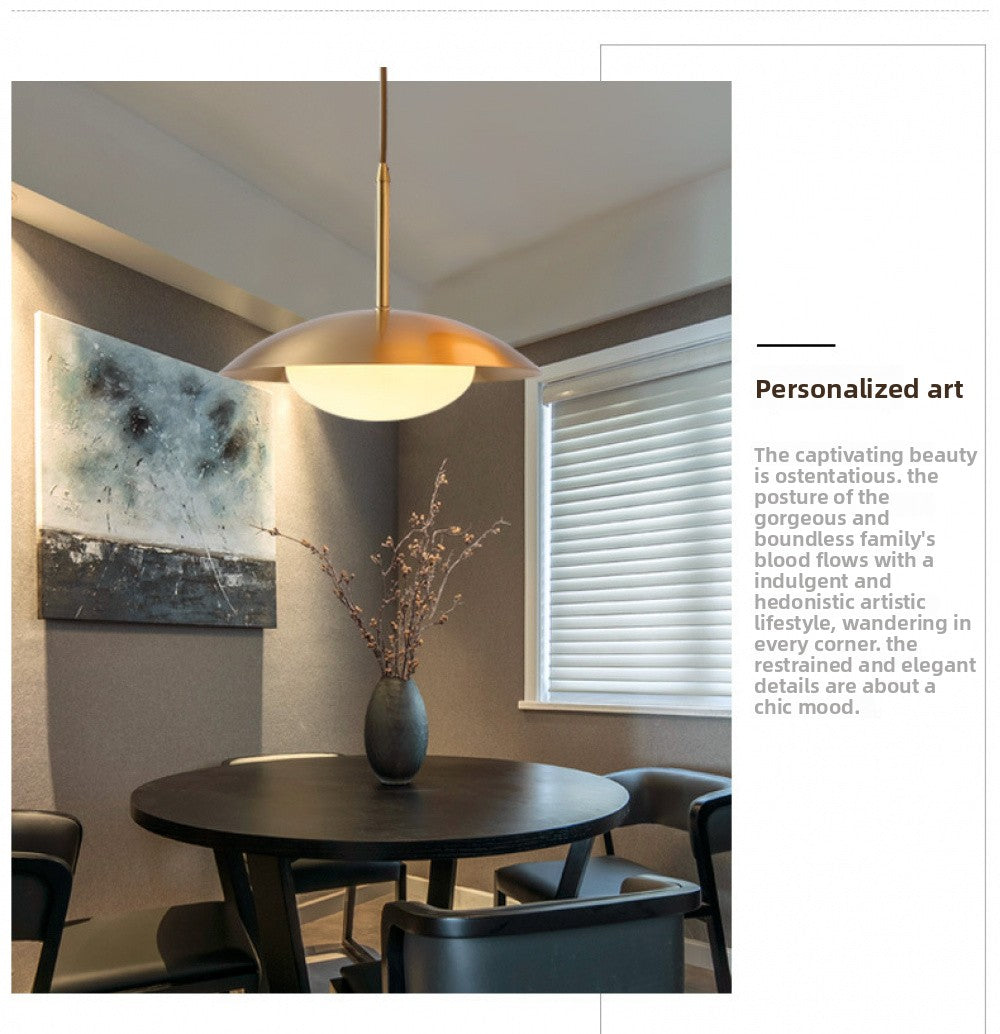 Restaurant Pendant Light Rectangular Nordic Brass Pendant Light Modern Creative Art Industrial Style Bar Round Dining Pendant Light