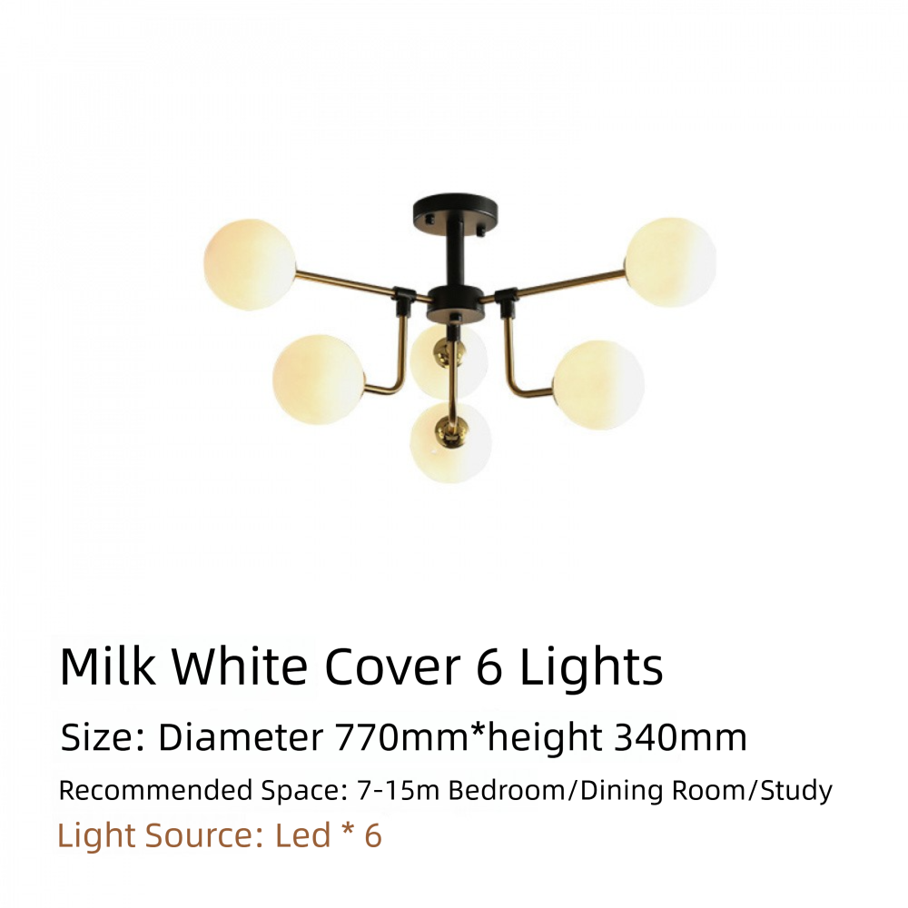 Nordic Lighting Simple Living Room Lamp Modern Style Designer Creative Light Luxury Bedroom Study Dining Room Magic Bean Pendant Light