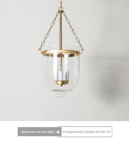 In Stock American Style Restaurant Pendant Light Dining Table Creative Light Luxury Postmodern Glass Hallway Light Entrance Hallway American Style Pendant Light