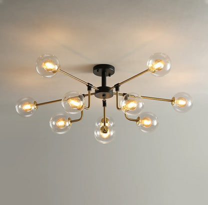 Nordic Lighting Simple Living Room Lamp Modern Style Designer Creative Light Luxury Bedroom Study Dining Room Magic Bean Pendant Light