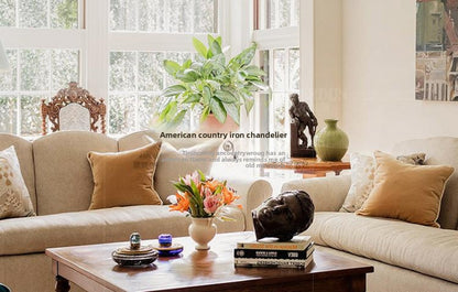 In Stock American Style Restaurant Pendant Light Dining Table Creative Light Luxury Postmodern Glass Hallway Light Entrance Hallway American Style Pendant Light