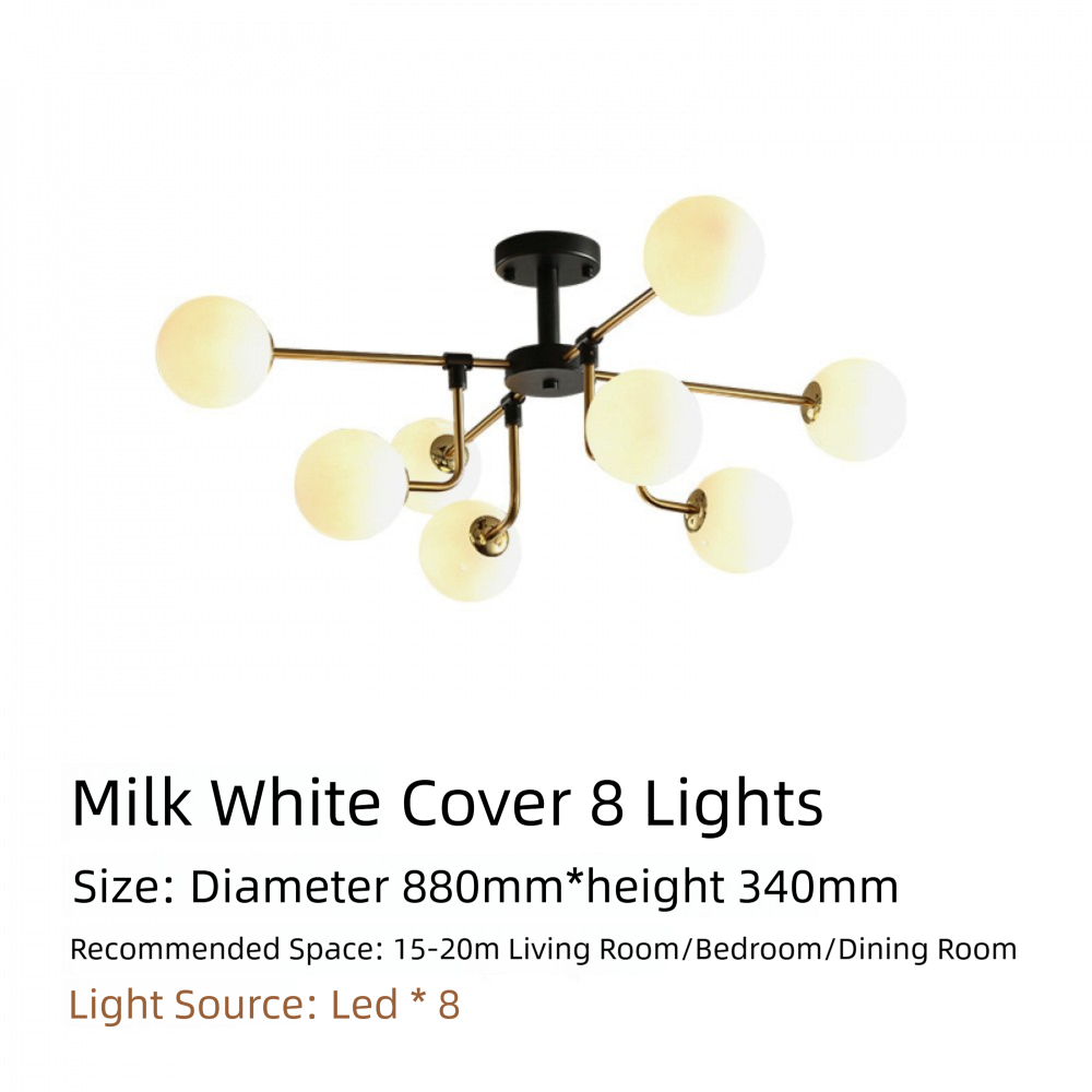 Nordic Lighting Simple Living Room Lamp Modern Style Designer Creative Light Luxury Bedroom Study Dining Room Magic Bean Pendant Light