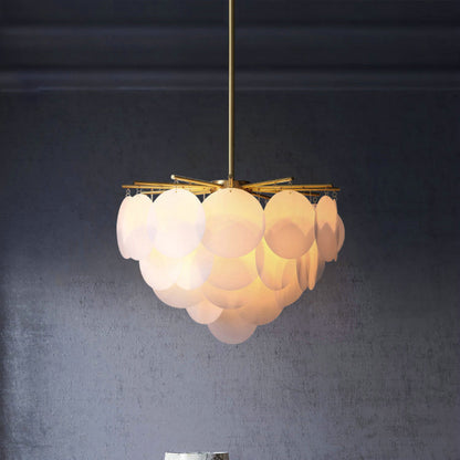 Nordic Restaurant Pendant Light Postmodern Light Luxury Bedroom Living Room Creative Personality Designer Fashion Simple All-Copper Lighting Fixture