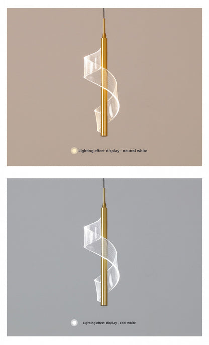 Nordic Art Bedroom Bedside Small Pendant Light Luxury 2021 New Modern Simple Internet Celebrity Designer Style Lighting