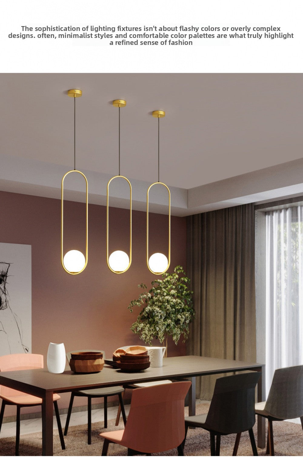 Staircase Long Pendant Light Modern Light Nordic Loft Apartment Duplex Rotating Light Creative Personality Simple Living Room Pendant Light