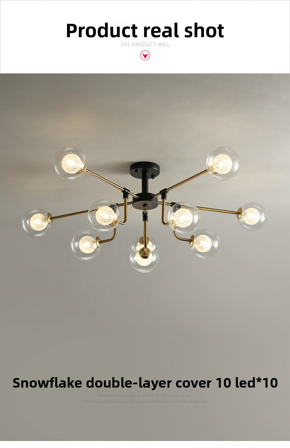 Nordic Lighting Simple Living Room Lamp Modern Style Designer Creative Light Luxury Bedroom Study Dining Room Magic Bean Pendant Light