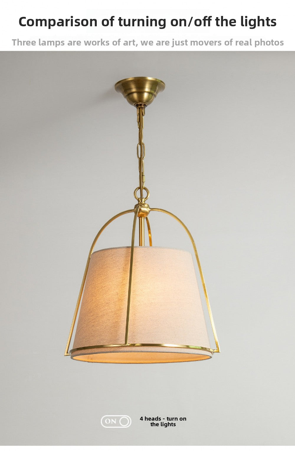 American Style Light Luxury Chandelier Simple Post-modern Cloakroom Bedroom Distinctive Creative Restaurant Study Aisle Chandelier
