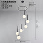 Staircase Chandelier for Duplex, Nordic Loft, Sloping Ceiling, Mezzanine, High Ceiling Villa, Mid-Level, Rotating Staircase, Long Chandelier