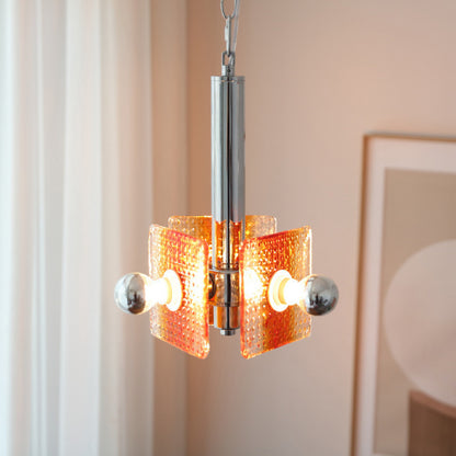 Bauhaus Chrome Silver Bedroom Bedside Pendant Light Designer Model Room Balcony Light Simple Dining Room Bar Pendant Light