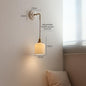 New Japanese Style Ceramic Wall Lamp Ceramic Base Bedroom Bedside Background Wall Designer Homestay Window Hanging Wall Light Fixture