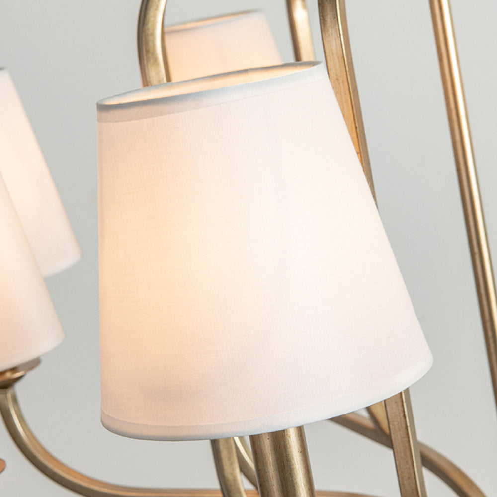 American Style Pendant Light French Retro Villa High-end Living Room Dining Room Light Simple Bedroom Light Home B&B Iron Art Lighting
