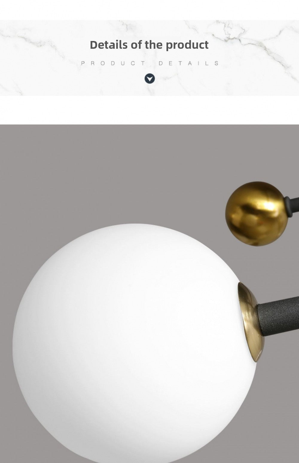 Nordic Ceiling Light Simple Modern Dining Room Living Room Light Elegant Italian Minimalist Creative Magic Bean Light Light Luxury Bedroom Light