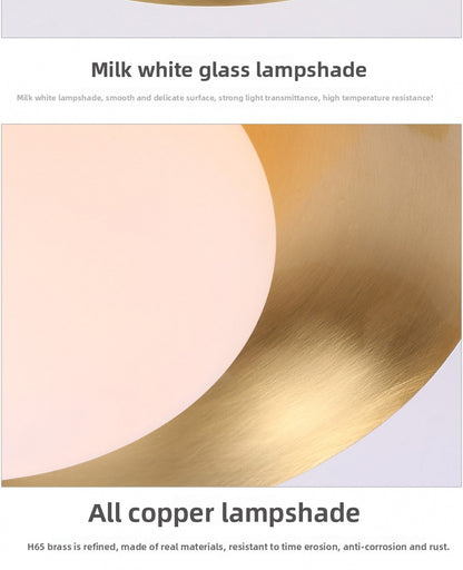 Restaurant Pendant Light Rectangular Nordic Brass Pendant Light Modern Creative Art Industrial Style Bar Round Dining Pendant Light