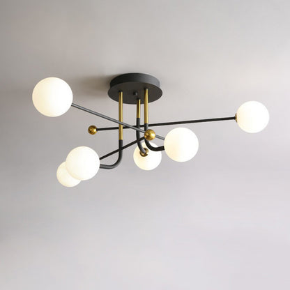 Nordic Ceiling Light Simple Modern Dining Room Living Room Light Elegant Italian Minimalist Creative Magic Bean Light Light Luxury Bedroom Light