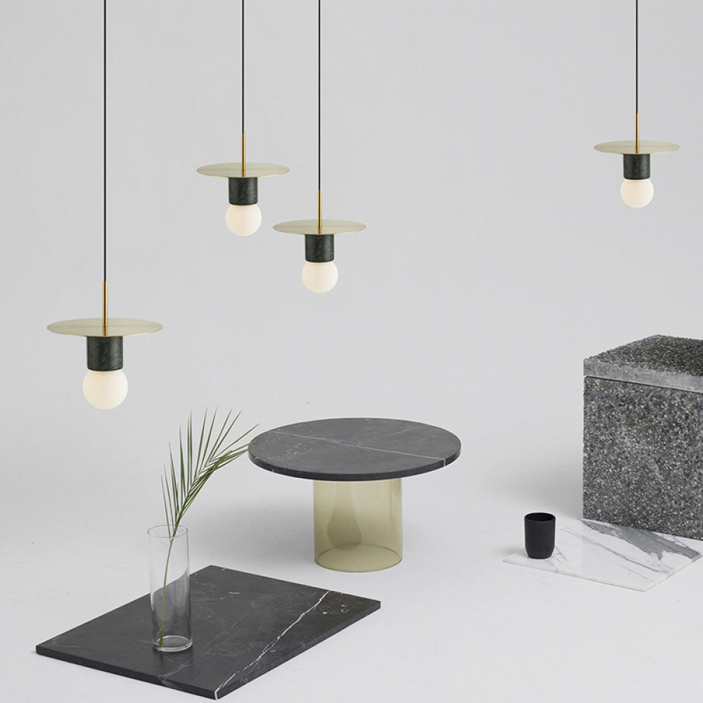 Nordic INS Internet Celebrity Designer Restaurant Bar Small Pendant Light Single Head Creative Personality Light Luxury Bedroom Bedside Lamp