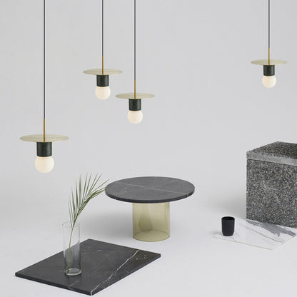 Nordic INS Internet Celebrity Designer Restaurant Bar Small Pendant Light Single Head Creative Personality Light Luxury Bedroom Bedside Lamp